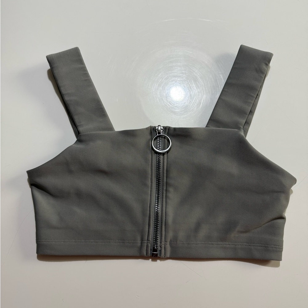 ALO Yoga Zipper Sport Bra